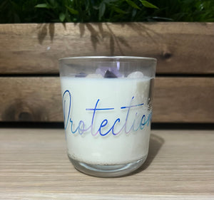 Protection | Crystal Infused Candle