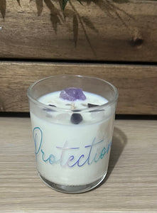 Protection | Crystal Infused Candle