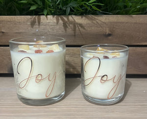 Joy | Crystal Infused Candle